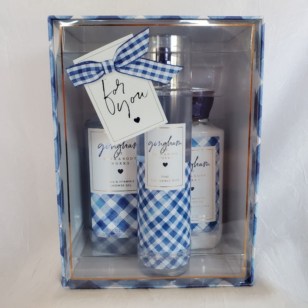 💙Gingham Giftset💙